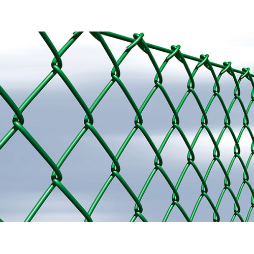 Chain Link PVC Coated and Galvanized Metal Mesh